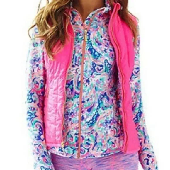Lilly Pulitzer Cora down puffer vest - Picture 3 of 15